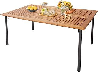Coin repas extérieur chic et pratique