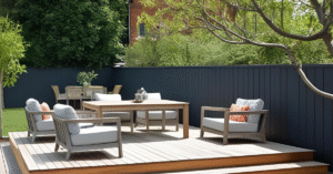 une belle terrasse extérieurs