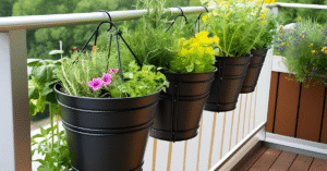 Un jardin sur sa galerie