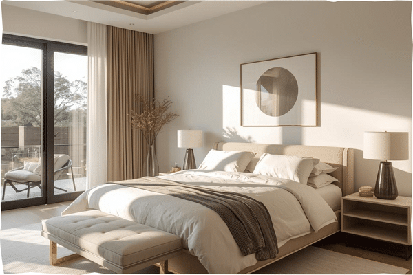 un belle chambre moderne
